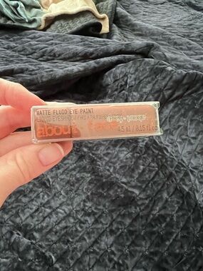 About Face Matte Fluid Eye Paint - Warm Brown Liquid Eyeshadow